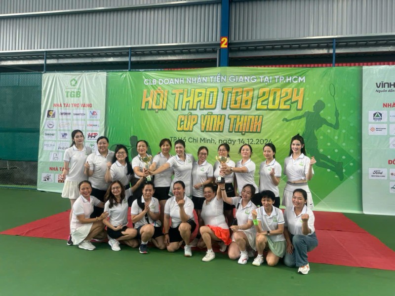 Kiến Bách Á đồng hành cùng hội thảo Tennis TGB 2024
