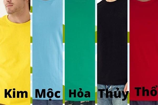 nguyên tắc chọn màu cho áo thun đồng phục