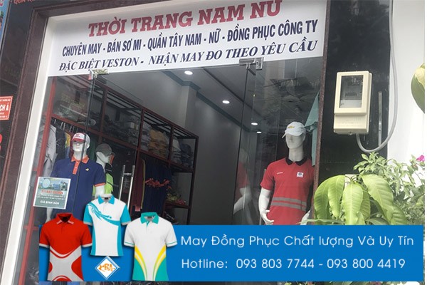 xưởng may áo thun đồng phục